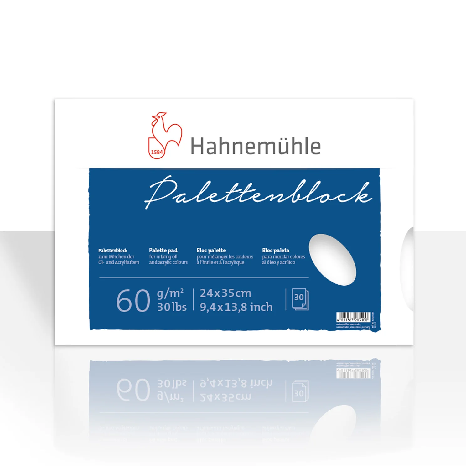 palette block, palette block set, oil color palette, color palette, blue palette