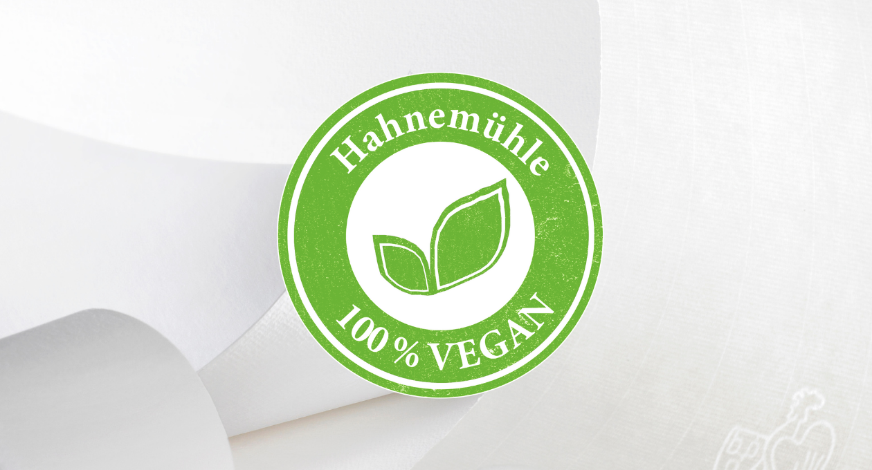 Hahnemühle 100% vegan icon