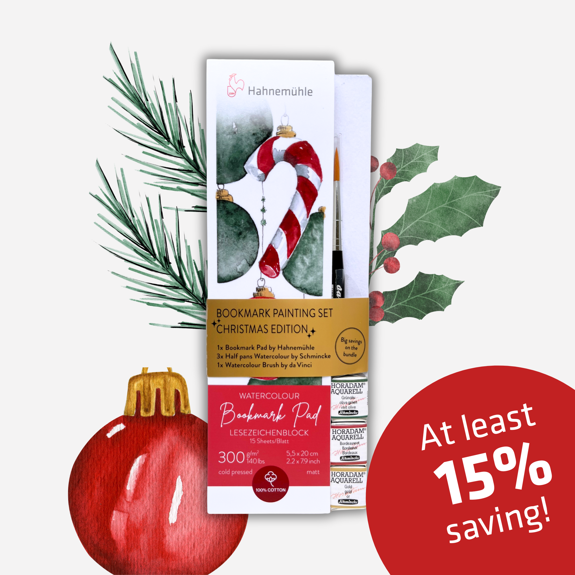 Bookmark Painting Set - Christmas Edition