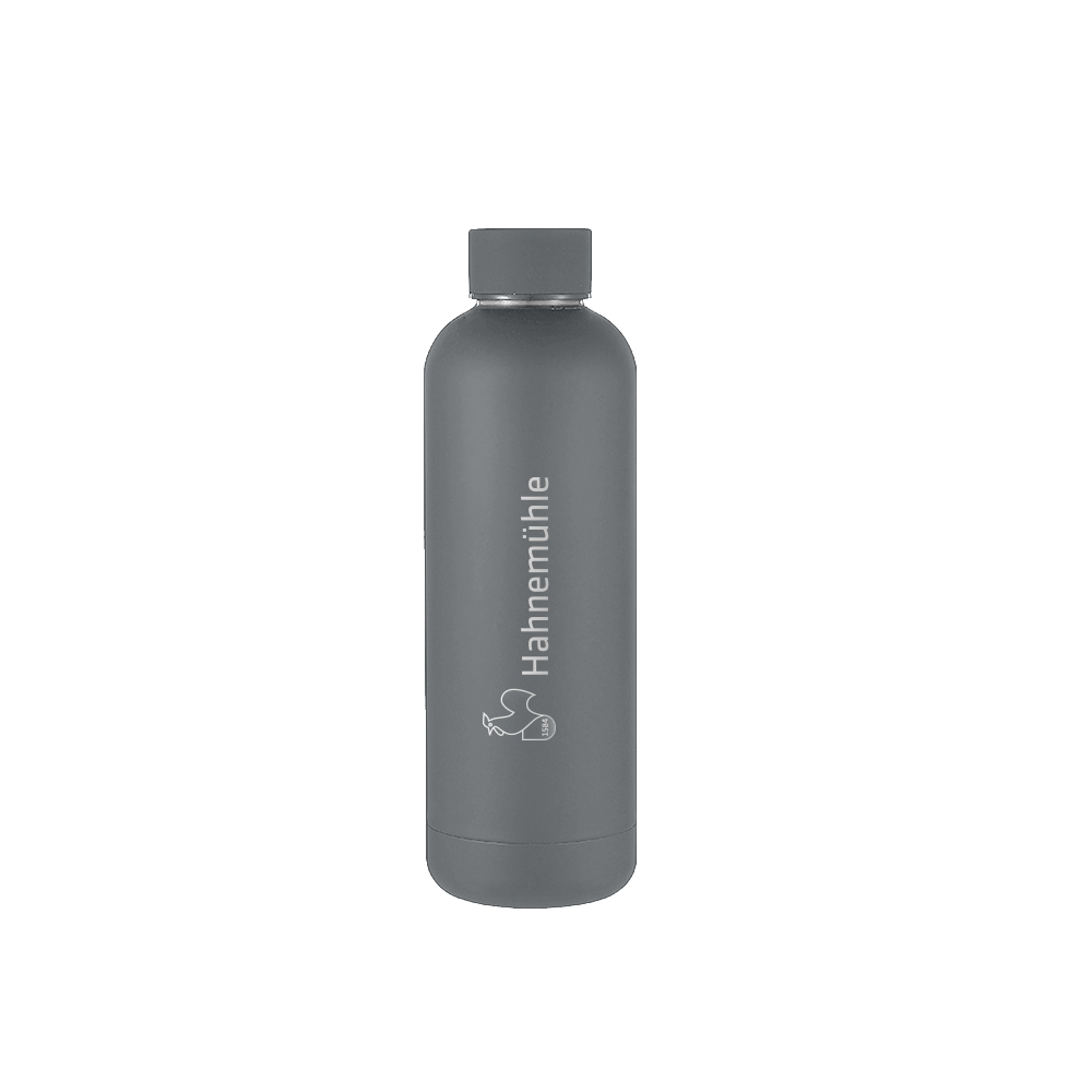 Hahnemühle Bottle with iconic logo engravings