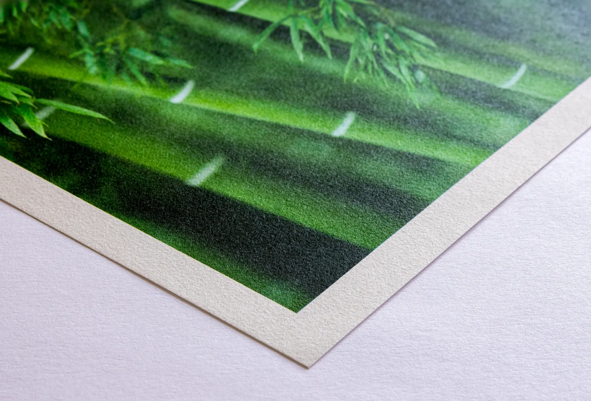 poster, photograph, green field, landscape, print