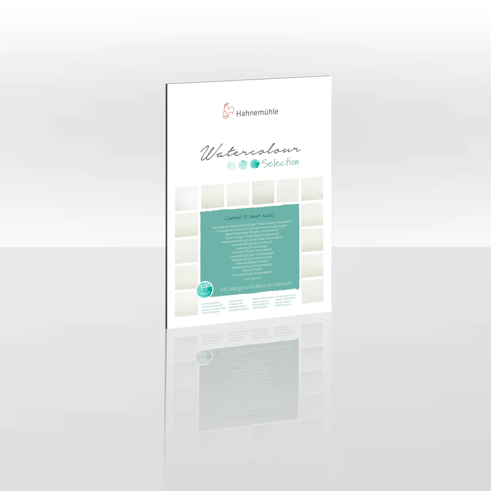 watercolor, palette, design, brochure, print