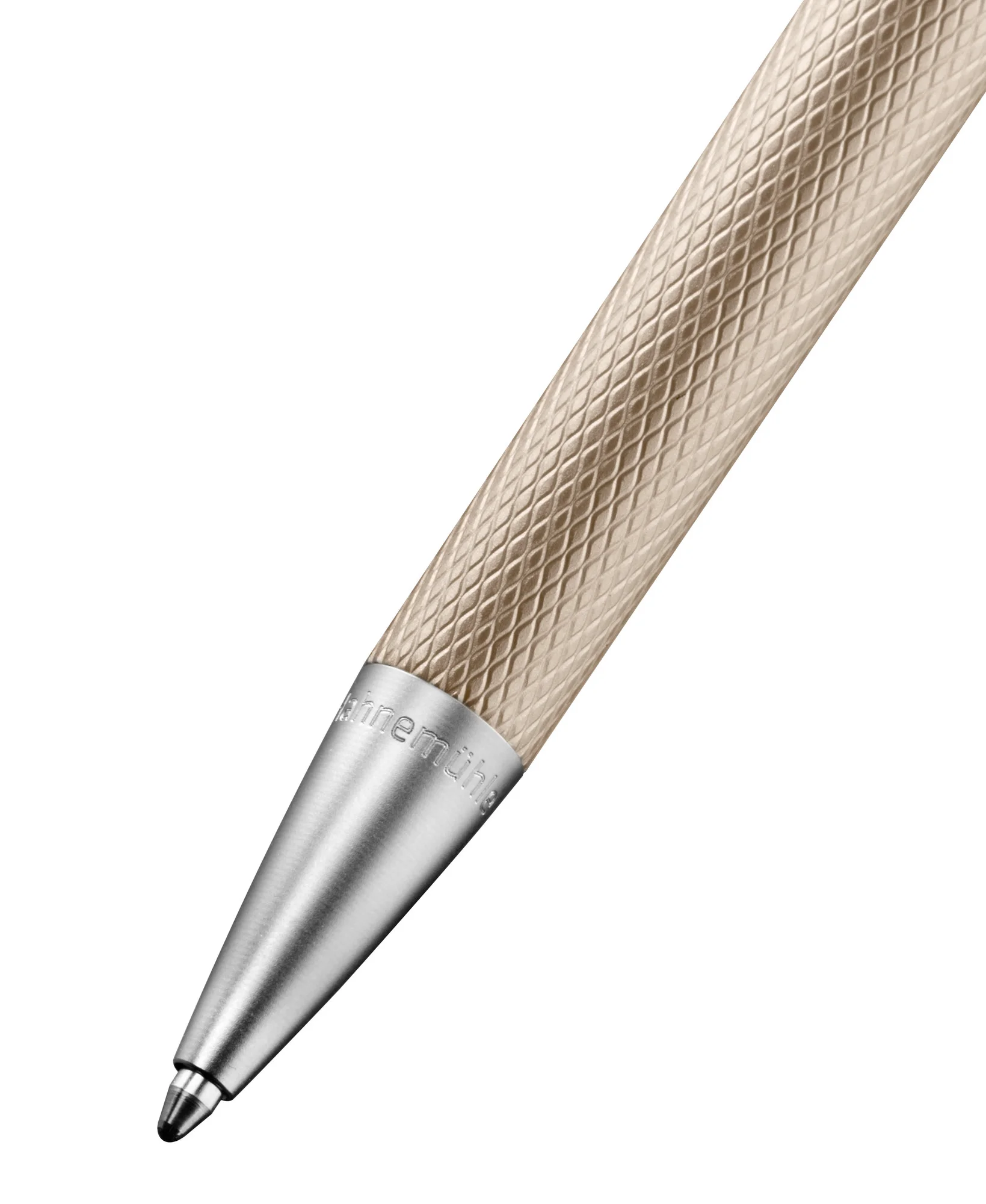 ballpoint, pen, metal, beige, textured