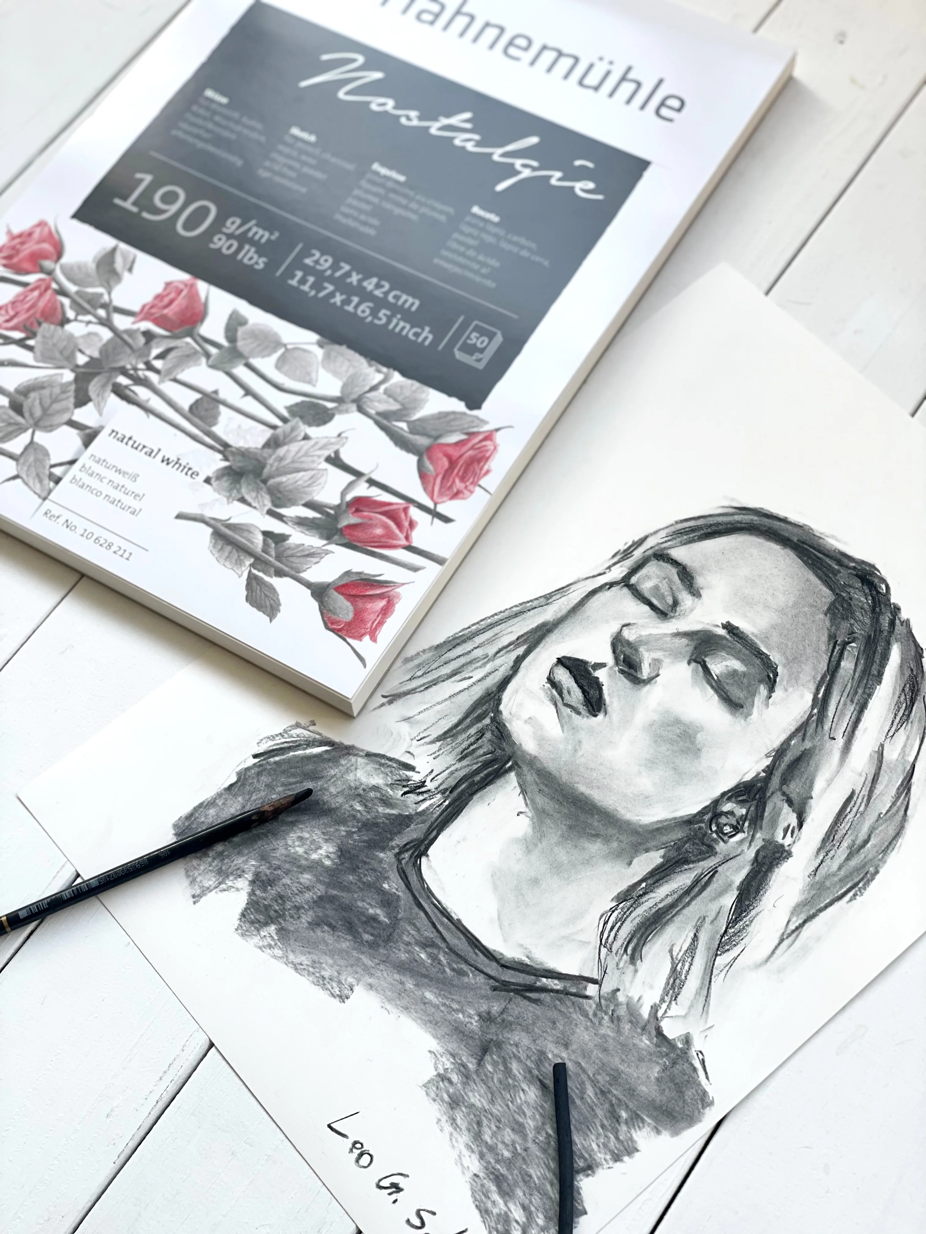 drawing, portrait, pencil sketch, art print, rose illustration