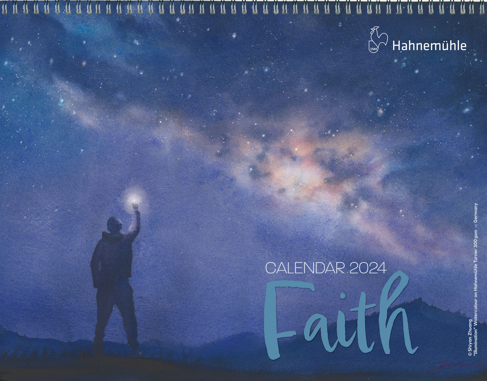 Hahnemühle Kalender 2024 "Faith"