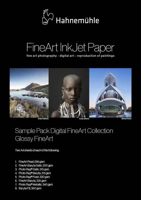 inkjet paper, FineArt, digital inkjet, pack, A4 sheets