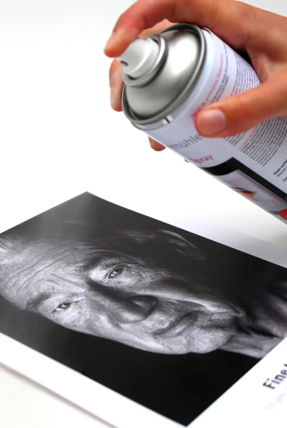 spray, can, photo, portrait, inked