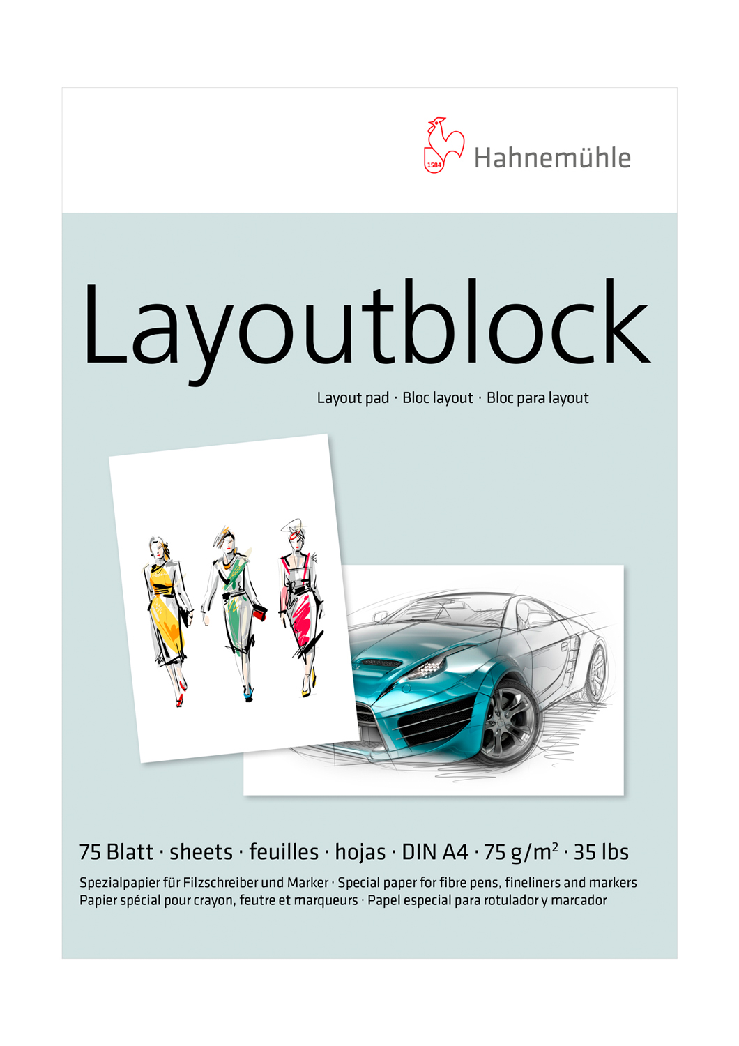 Layout-Block für Comic & Illustration