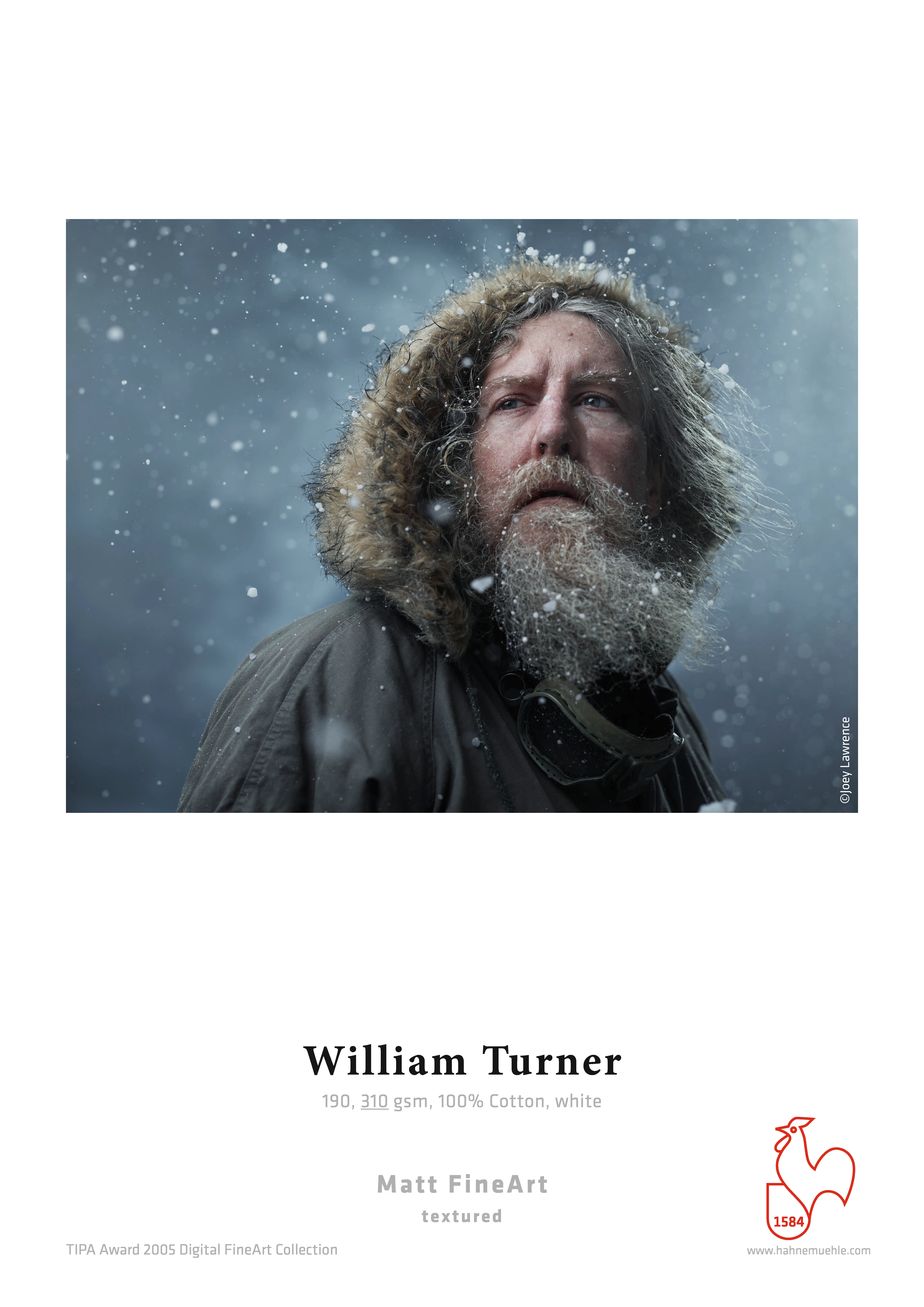 man, beard, fur-lined hood, winter coat, snow