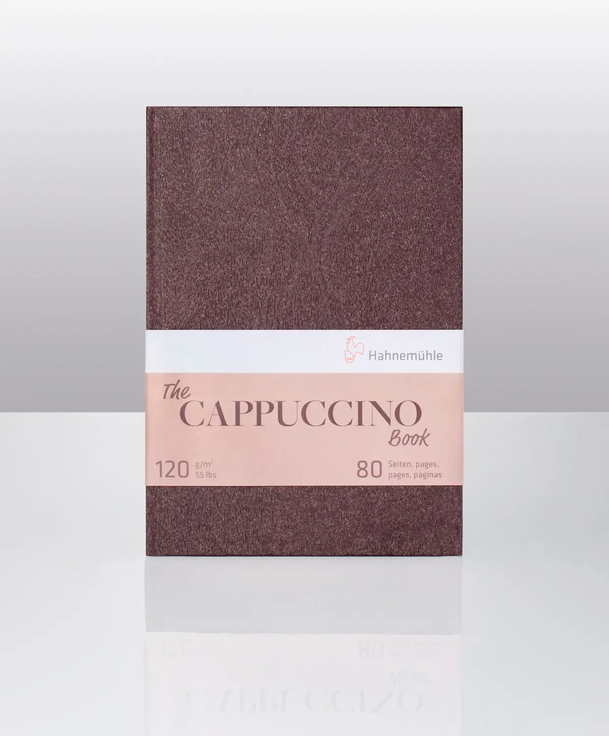 notebook, cappuccino, book, brown, 80 pages