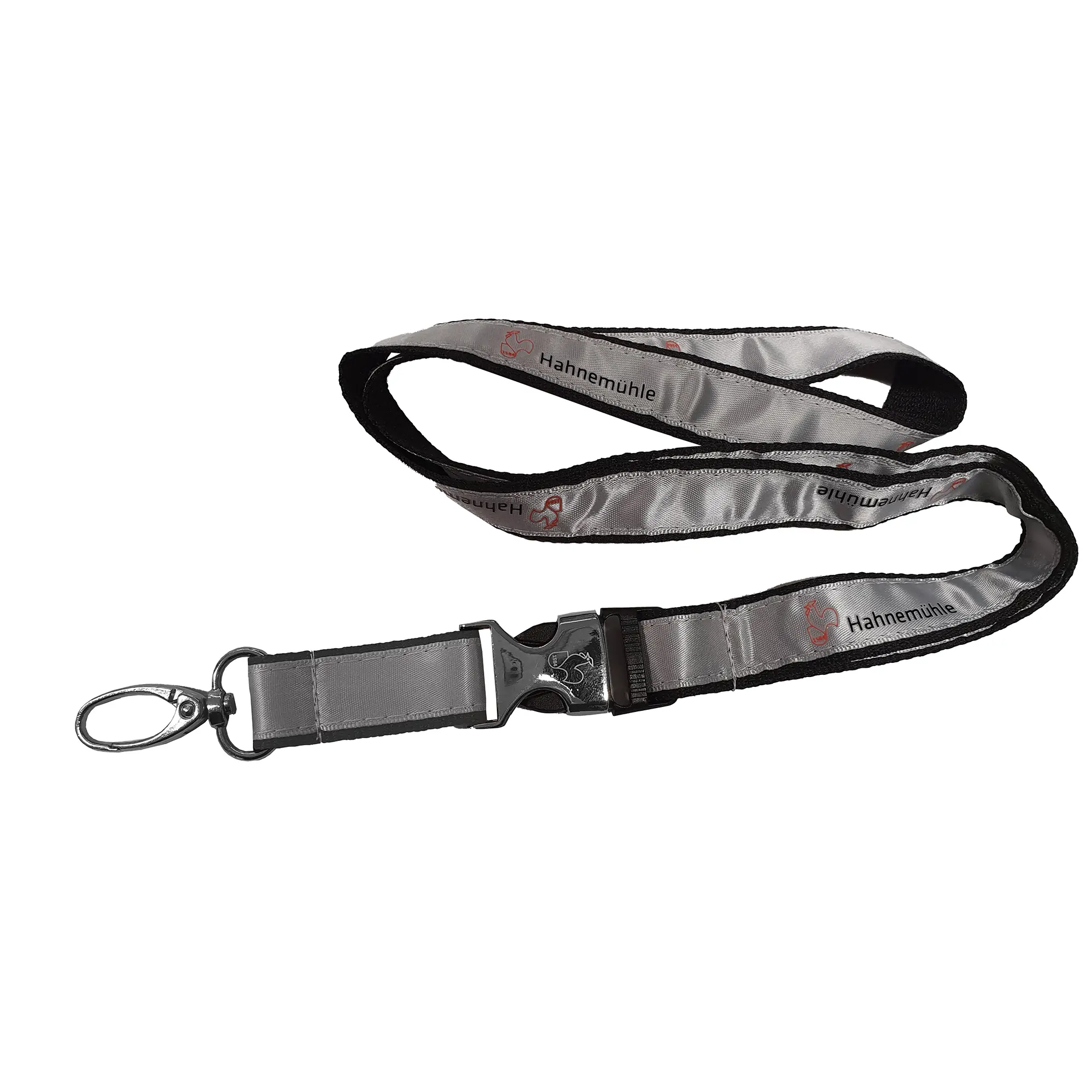 strap, lanyard, keychain, clip, gray