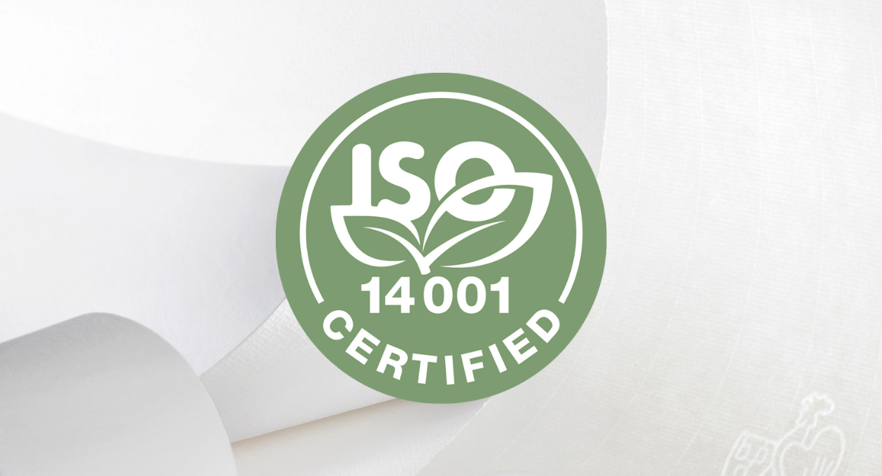 Green Logo ISO 14001 certified