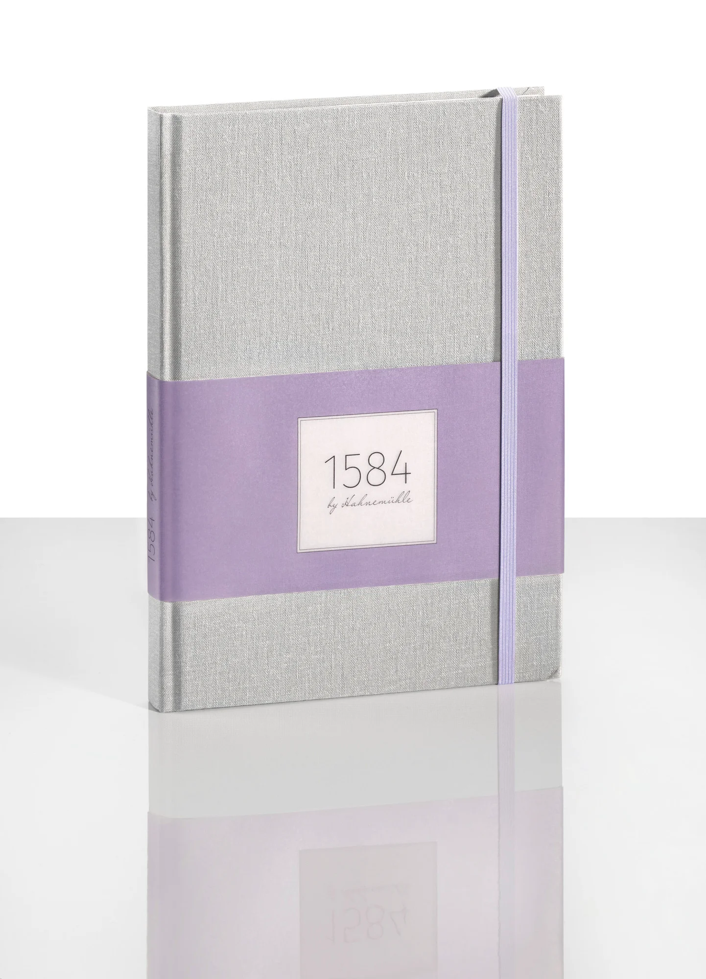 planner, notebook, cloth-cover, purple band, elastic strap