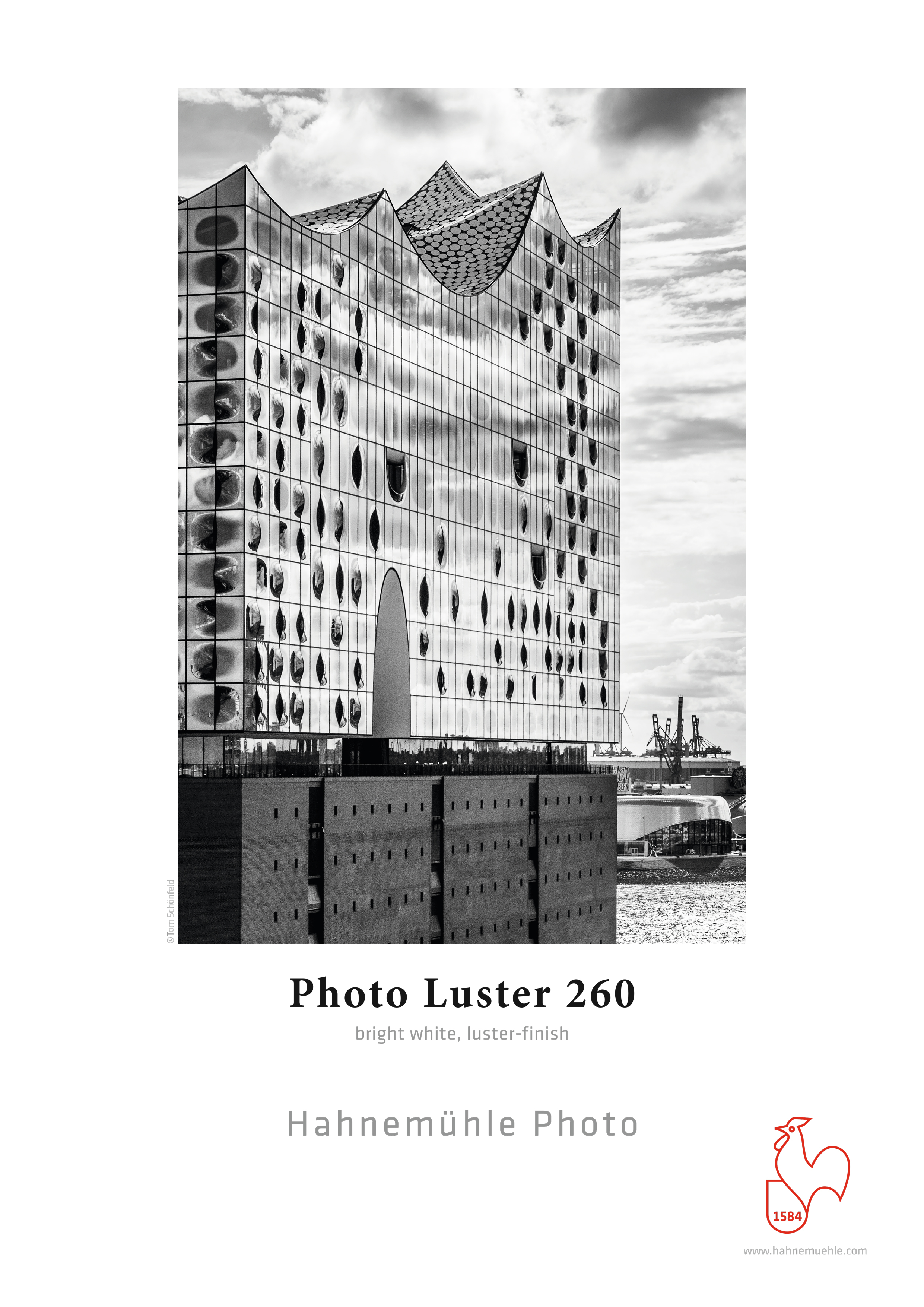 Detailaufnahme von der Elbphilharmonie auf Photo Luster 260