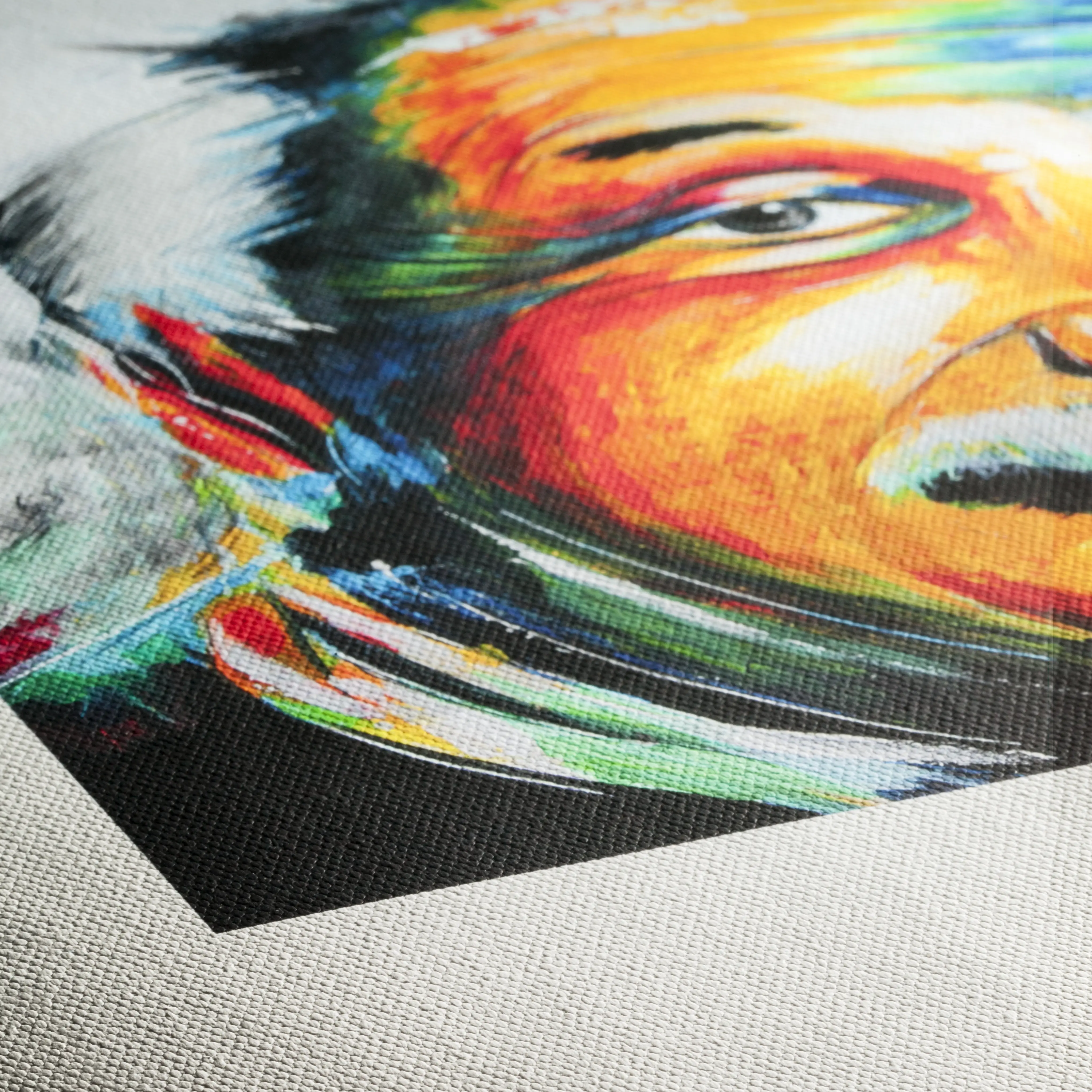 canvas, art, portrait, colorful, painting