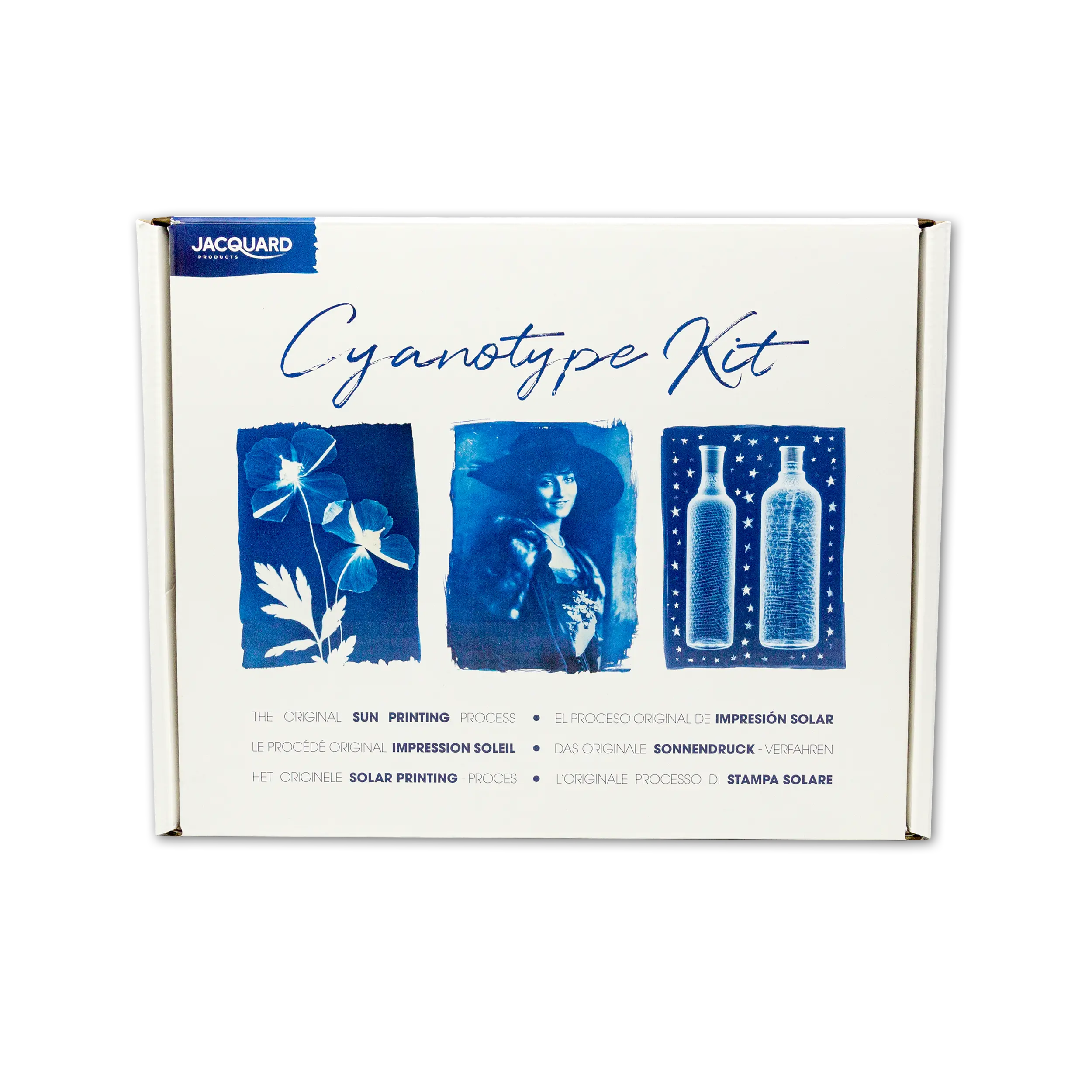 greeting card, color print, blue print, box packaging, typography kit