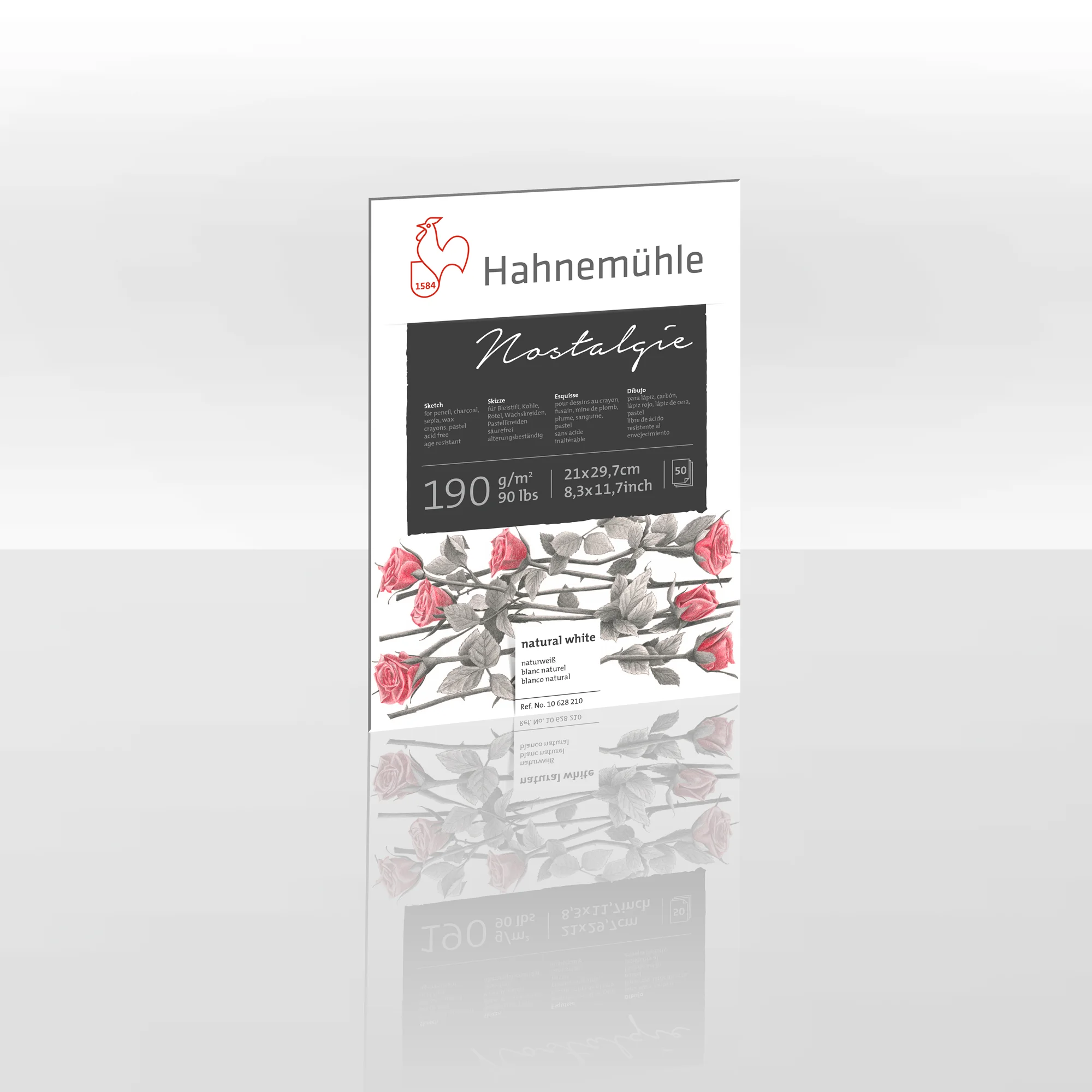 wallpaper, rose pattern, floral design, natural white, packaging label