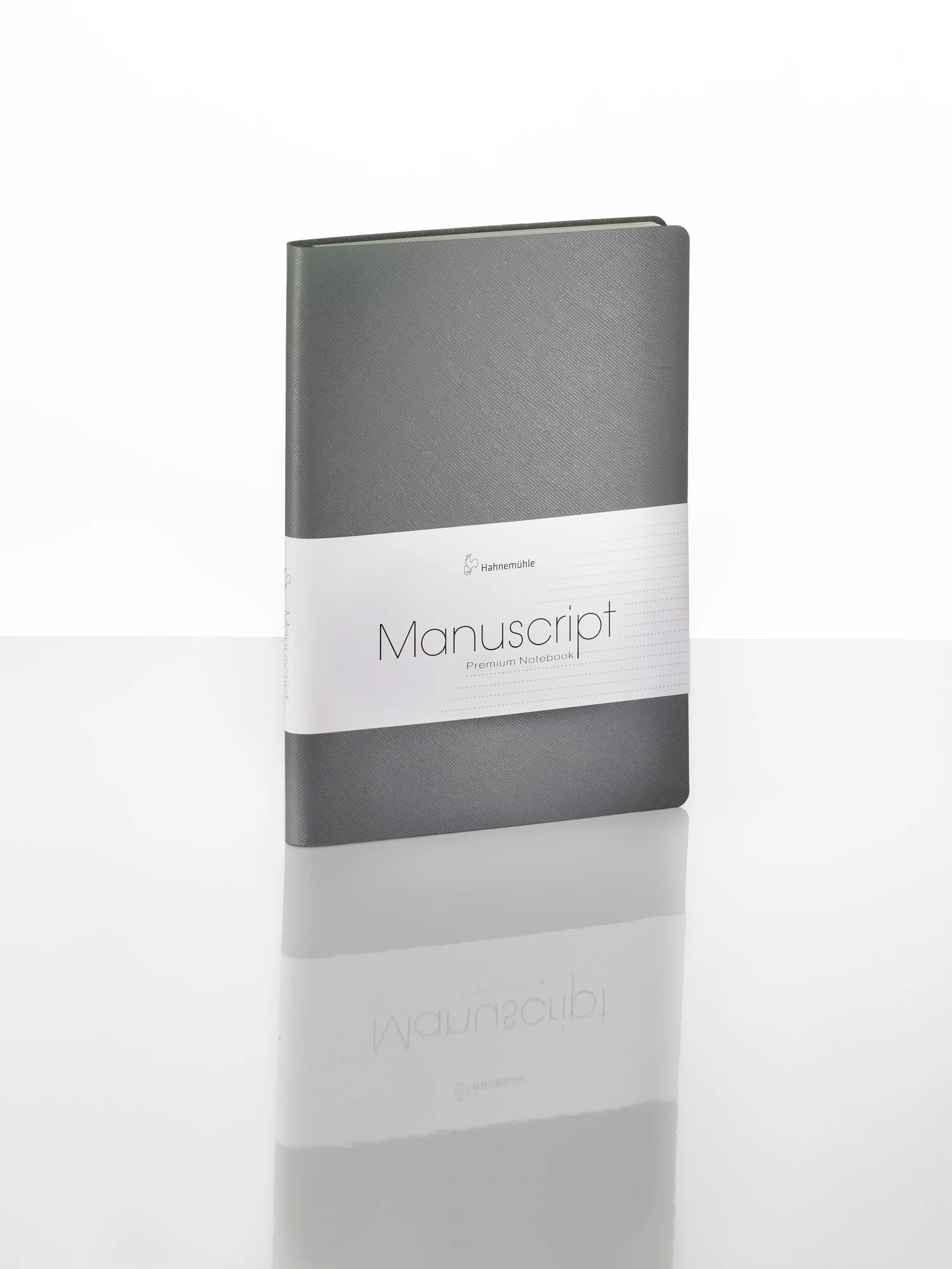 notebook, manuscript, premium notebook, gray notebook, lined