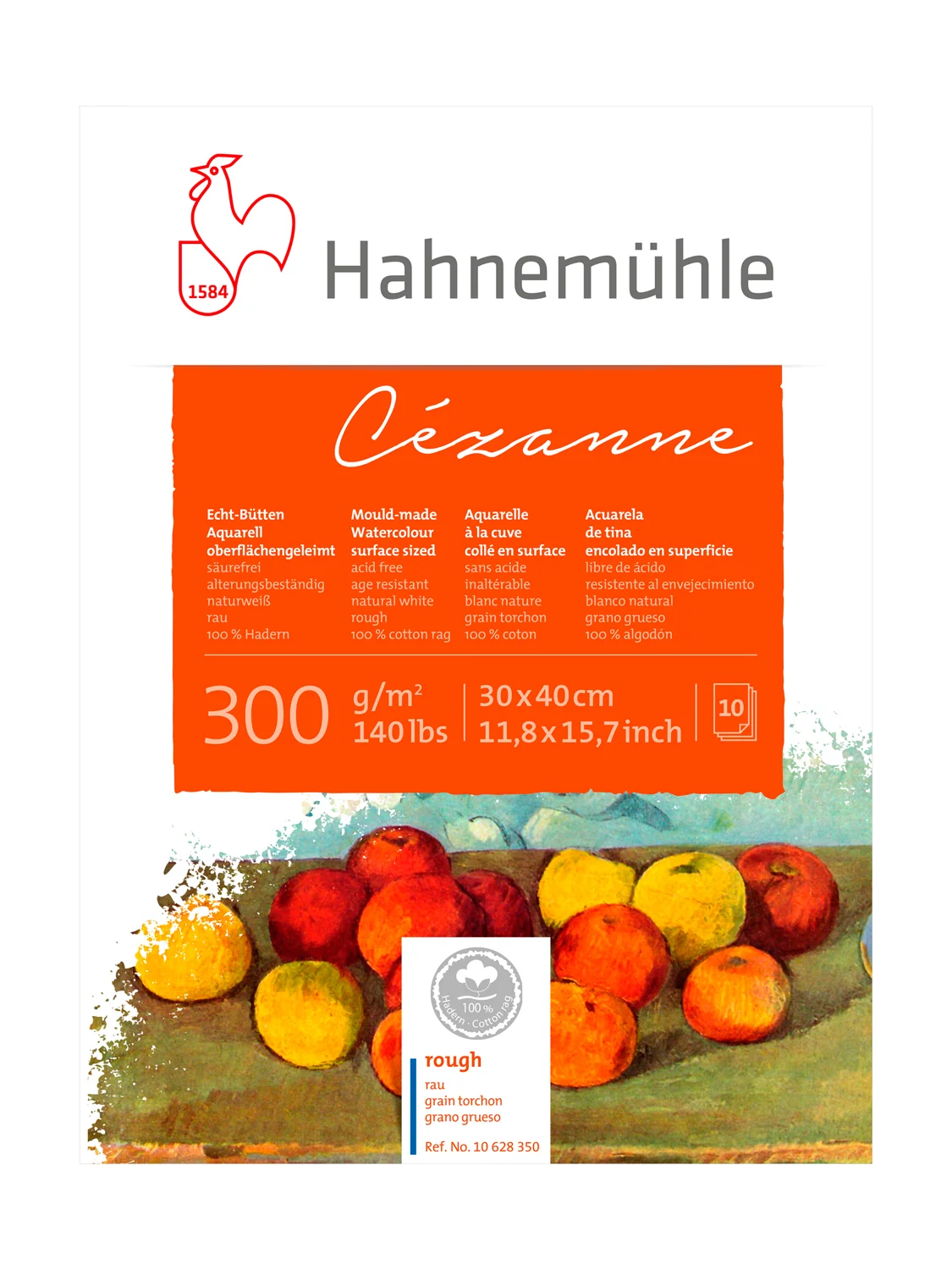 canvas, art paper, apple print, orange label, texture